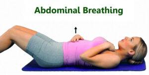 Abdominal breathing