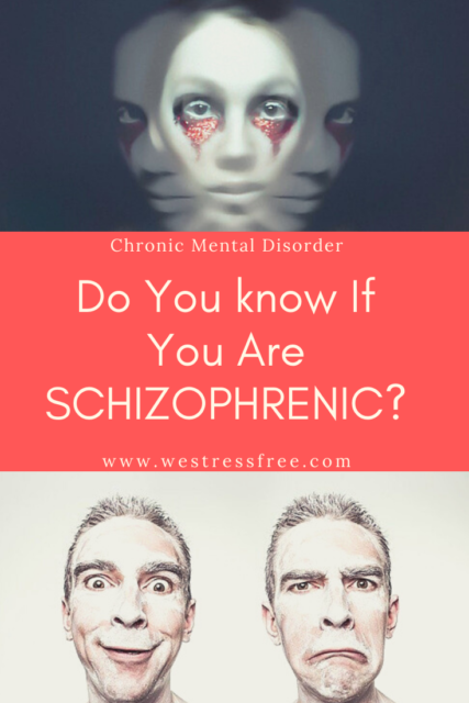 Do you know if you are schizophrenic?