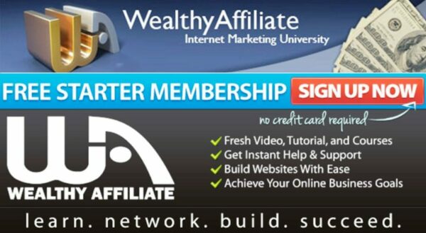 Build your online business now with WEALTHY AFFILIATE